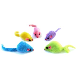 Мишка іграшка для кота плюш