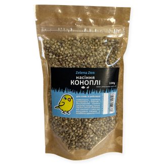 Насіння Коноплі 100 г Zelena Zoo