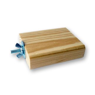 Поличка для сну на клітку дерев'яна 8 см