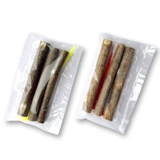 Присада на клітку з хомутиками 3 шт 12 см