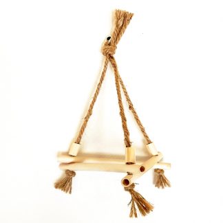 Гойдалка з тростини Трикутник для папуг