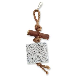 Іграшка-Погризушка камінь-пемза на канаті