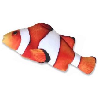 Іграшка Рибка Клоун для кота плюшева