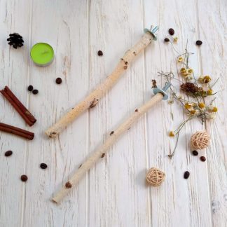 Жердинка березова з корою 25 см