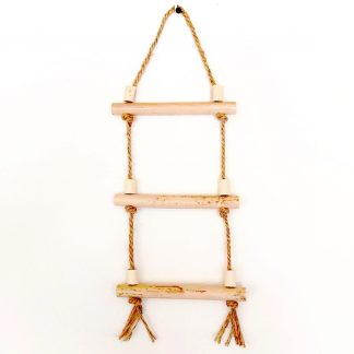 Драбинка з тростини для папуг 3