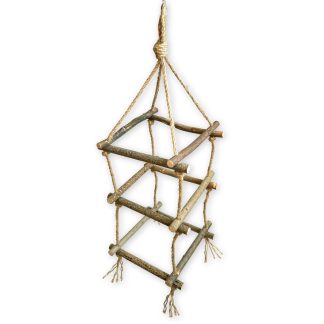 Об'ємна драбинка для кількох папуг