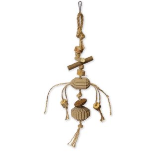 Іграшка для папуги з картону 01