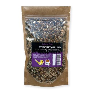 Мультисуміш для папуг та дрібних гризунів