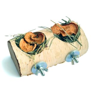 Мисочка березова подвійна з кріпленням