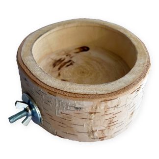 Мисочка березова 12 см з кріпленням