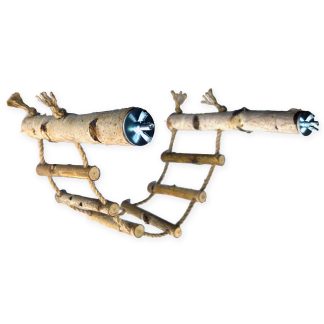 Присада Жердинки з мотузковою драбинкою береза