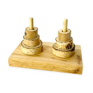 Розвиваюча іграшка Пірамідка-2 для папуг та гризунів