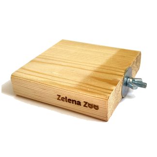 Поличка для сну на клітку дерев'яна 12 см